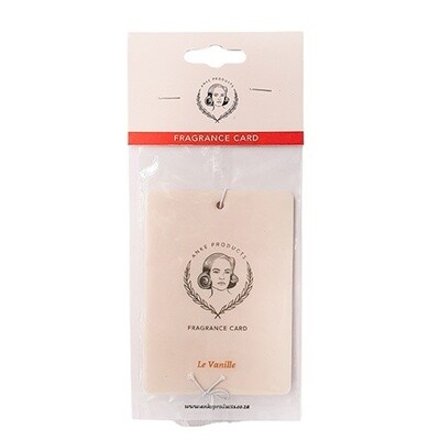Anke Car Fragrance Card