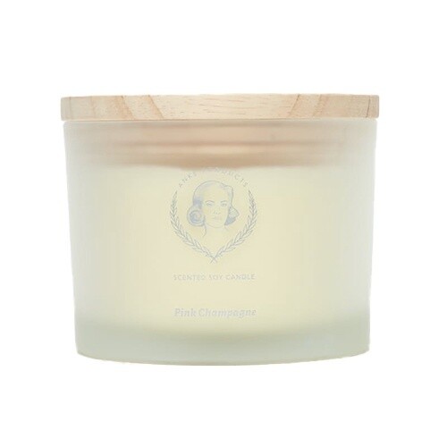 Anke Soy Candle - 370g, Fragrance: Pink Champagne