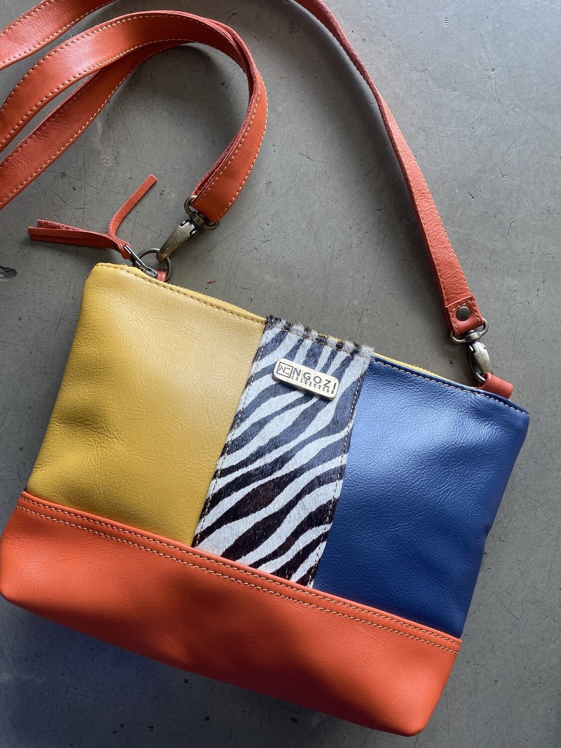 NGOZI G Bag with Hide Multicolour
