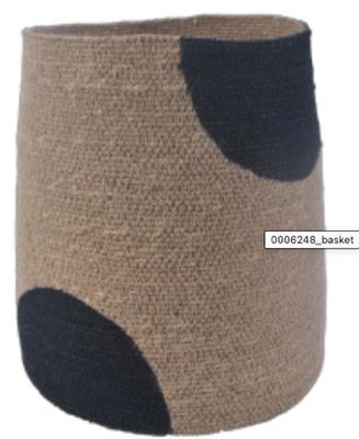Basket Black Half Circle