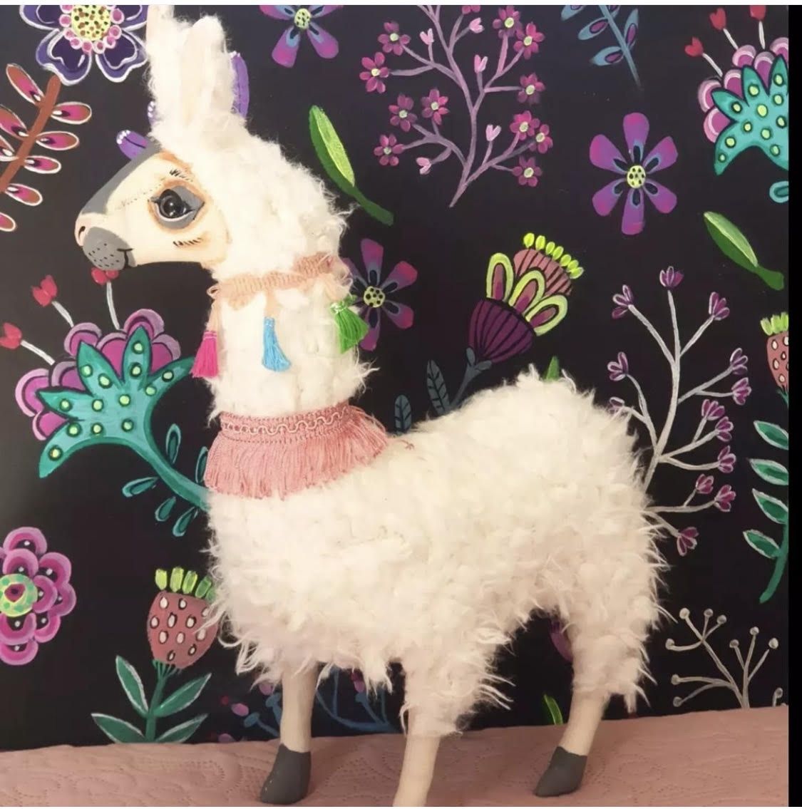Small Standing Llama