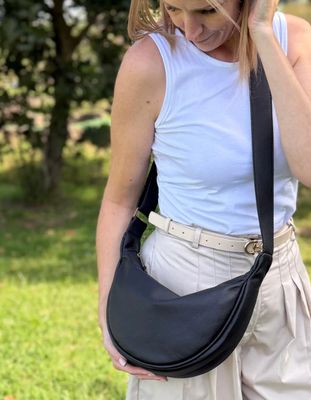 NGOZI Cape Crescent Cross Body Bag