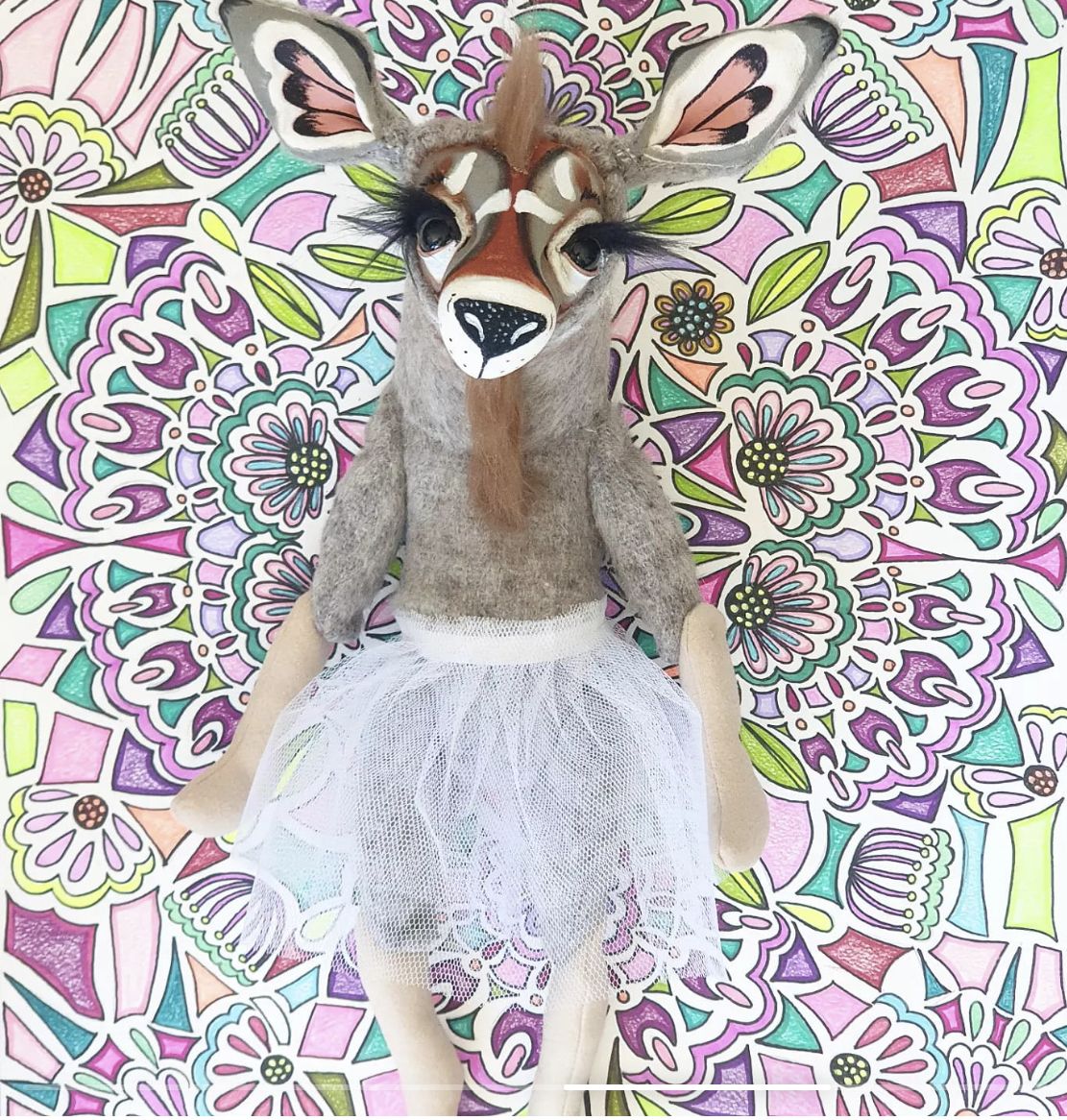 Kudu Soft Toy, Style: Female