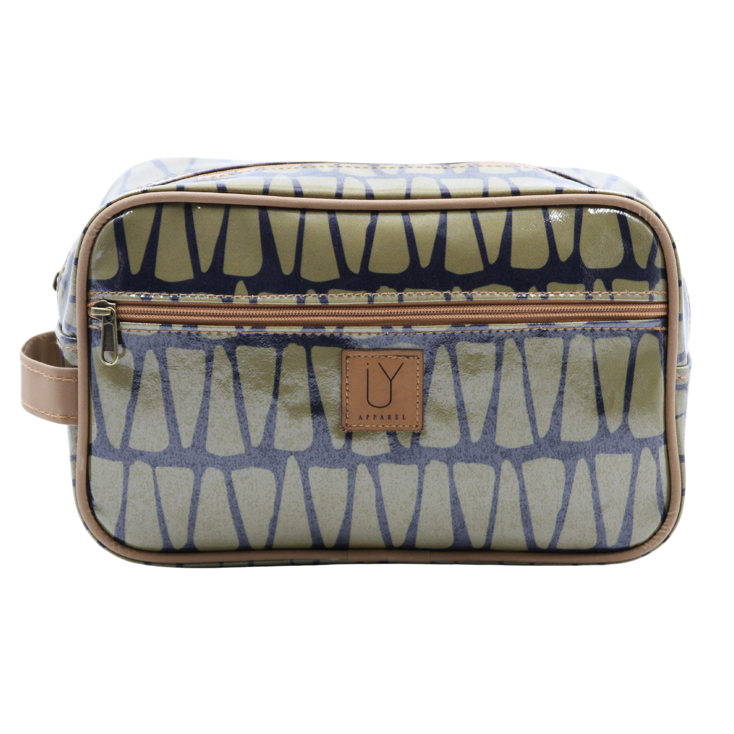 IY Toiletry Bag - Large, Colour: CRACKED EARTH KHAKI