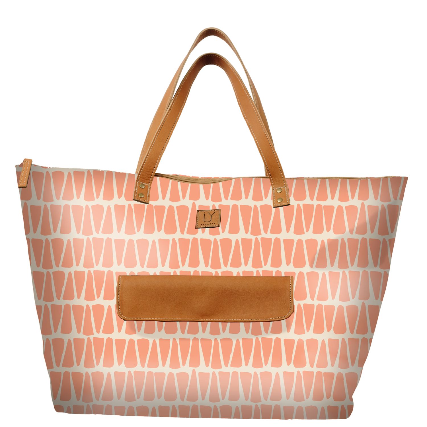 IY Beach Bag, Colour: CRACKED EARTH CORAL