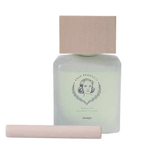 Anke 160ml Wooden Top Diffuser, Fragrance: Jasmyn