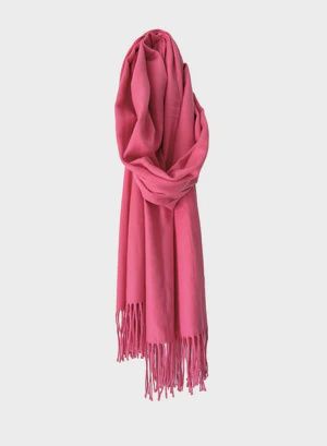 Lightweight Pashmina Scarf, Colour: Coral