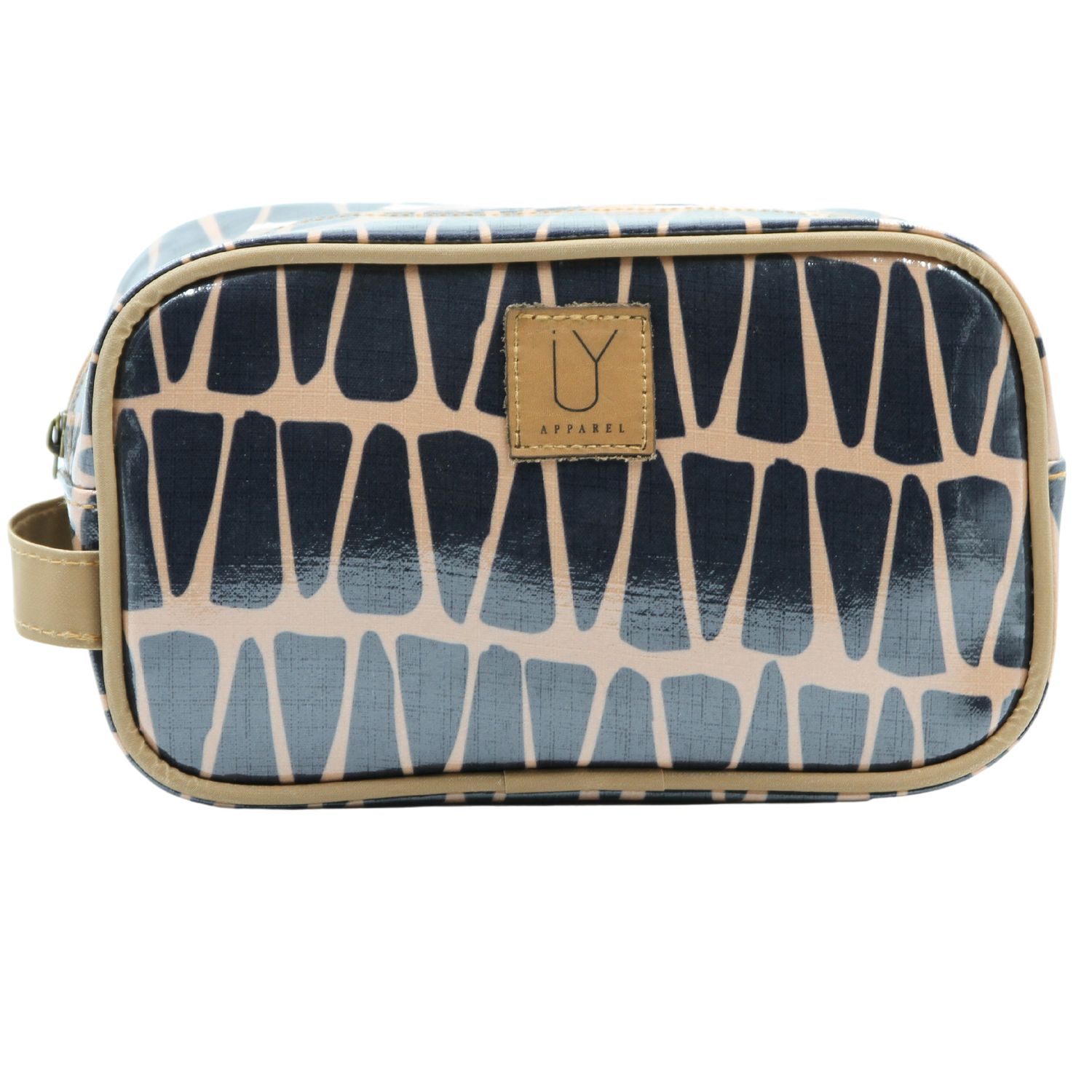 IY Toiletry Bag - Small, Colour: CRACKED EARTH SAND