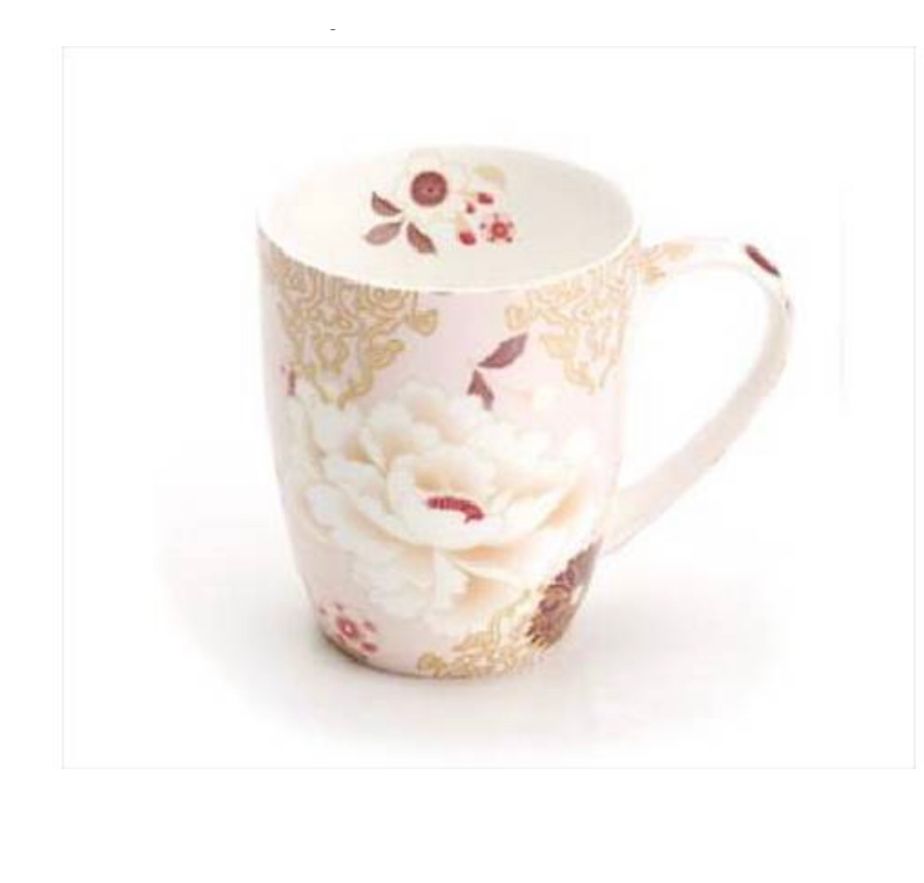 Kimono Mug - 400Ml, Style: Pink