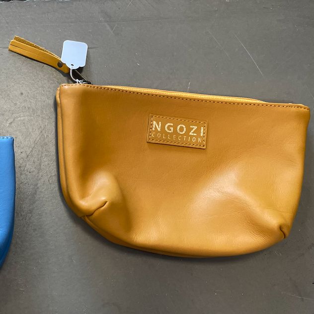 NGOZI Makeup bag, Colour: Mustard