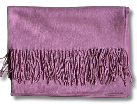 LIGHTWEIGHT PASHMINA 250G 70x180, Colour: AUTUMN ROSE