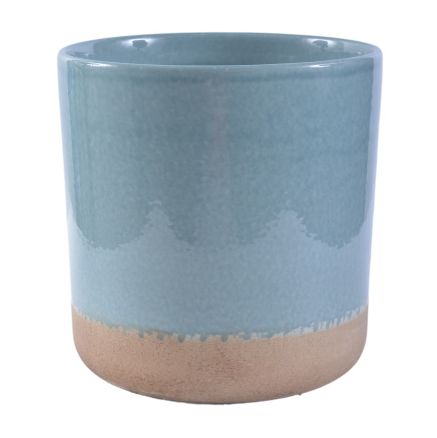 Pot Aqua glaze, Colour: Aqua glaze