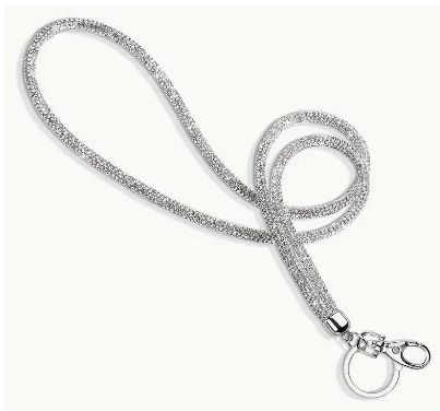Silver Phone Strap, Colour: Silver