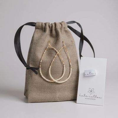 Earring on Bags - Kate Cotton