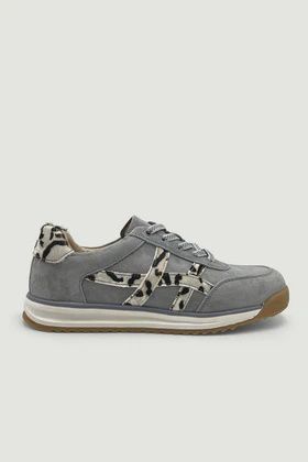 Astrid Grey grey Leopard, Size: 37