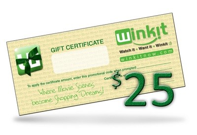 $25 WinkIt Gift Certificate