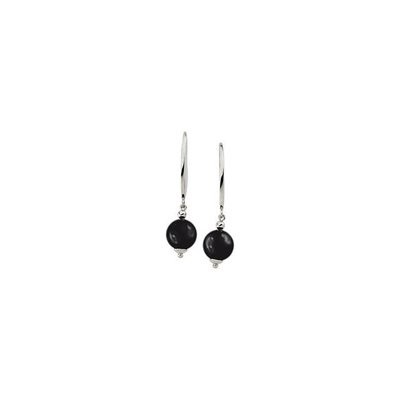 Sterling Silver & Black Onyx Earrings