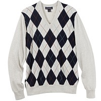 Men's Argyle Sweater - Brooks Brothers