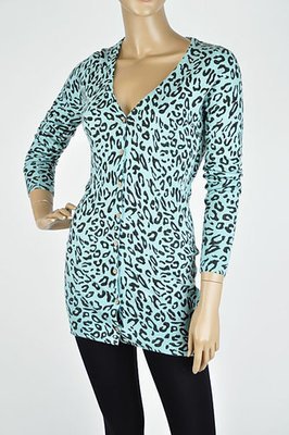 Leopard Print Long Sweater
