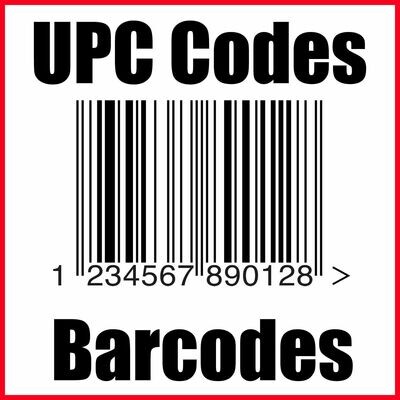 UPC EAN 13 Code Number – 25 Codes: Unique Certified Barcode Product Numbers. Unused Virgin GS1 Barcodes Wholesale. Amazon eBay and Etsy Listings Approved - UK Seller, Extra fast delivery.