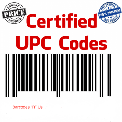 UPC EAN 13 Code Number – 1000 Codes: Unique Certified Barcode Product Numbers. Unused Virgin GS1 Barcodes Wholesale. Amazon eBay and Etsy Listings Approved - UK Seller, Extra fast delivery.