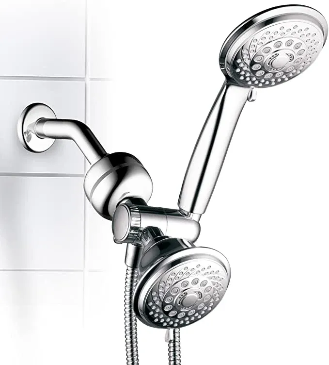 HOTEL SPA - Shower Heads with Handheld Spray - High Pressure with Shower Filter