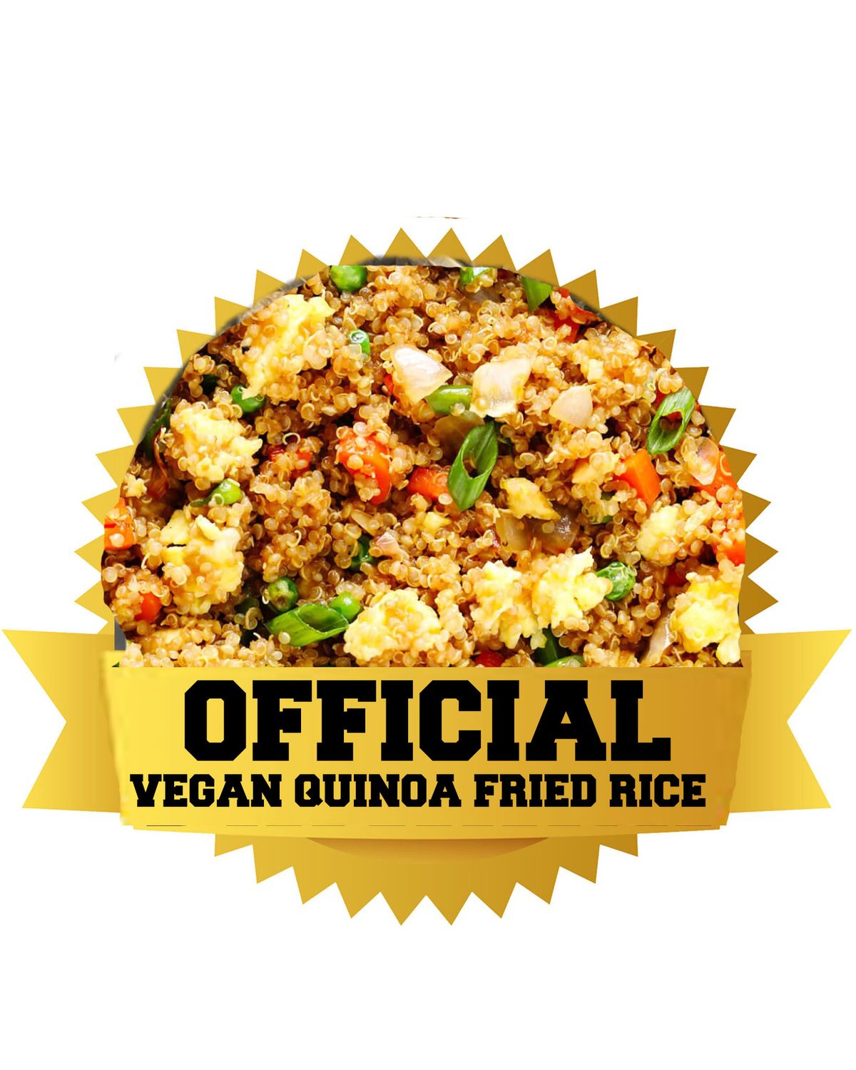 OFFICIAL VEGAN QUINOA FRIED RICE