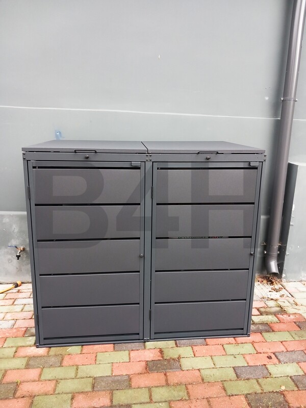 Novietne Atkritumu Konteinerim 120L x 2