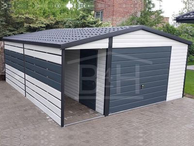 Saliekama metāla garāža 5x5m