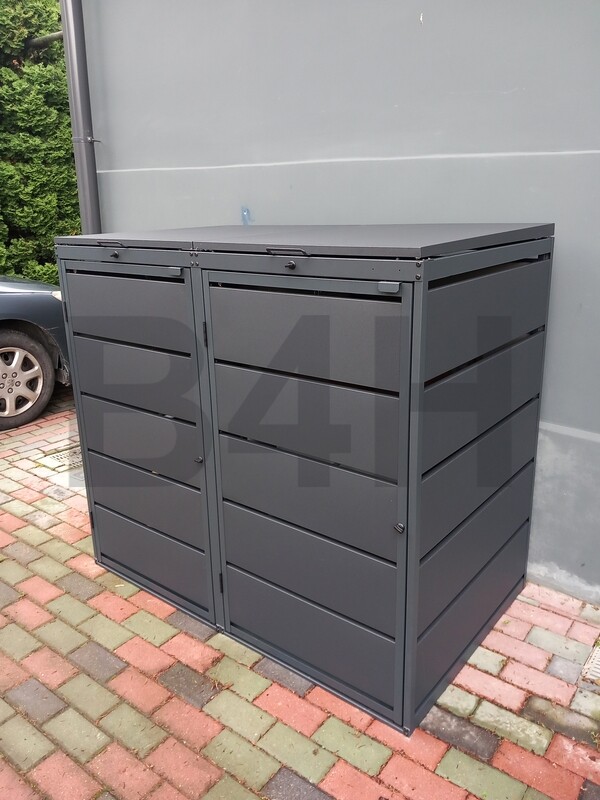Novietne Atkritumu Konteineriem 120L x 2