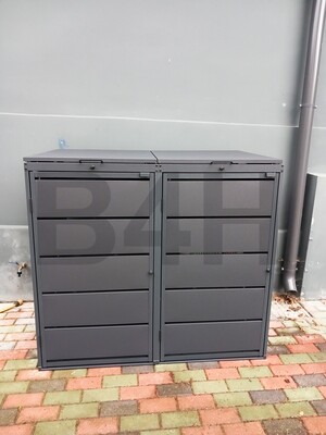 Novietne Atkritumu Konteineriem 120L x 2