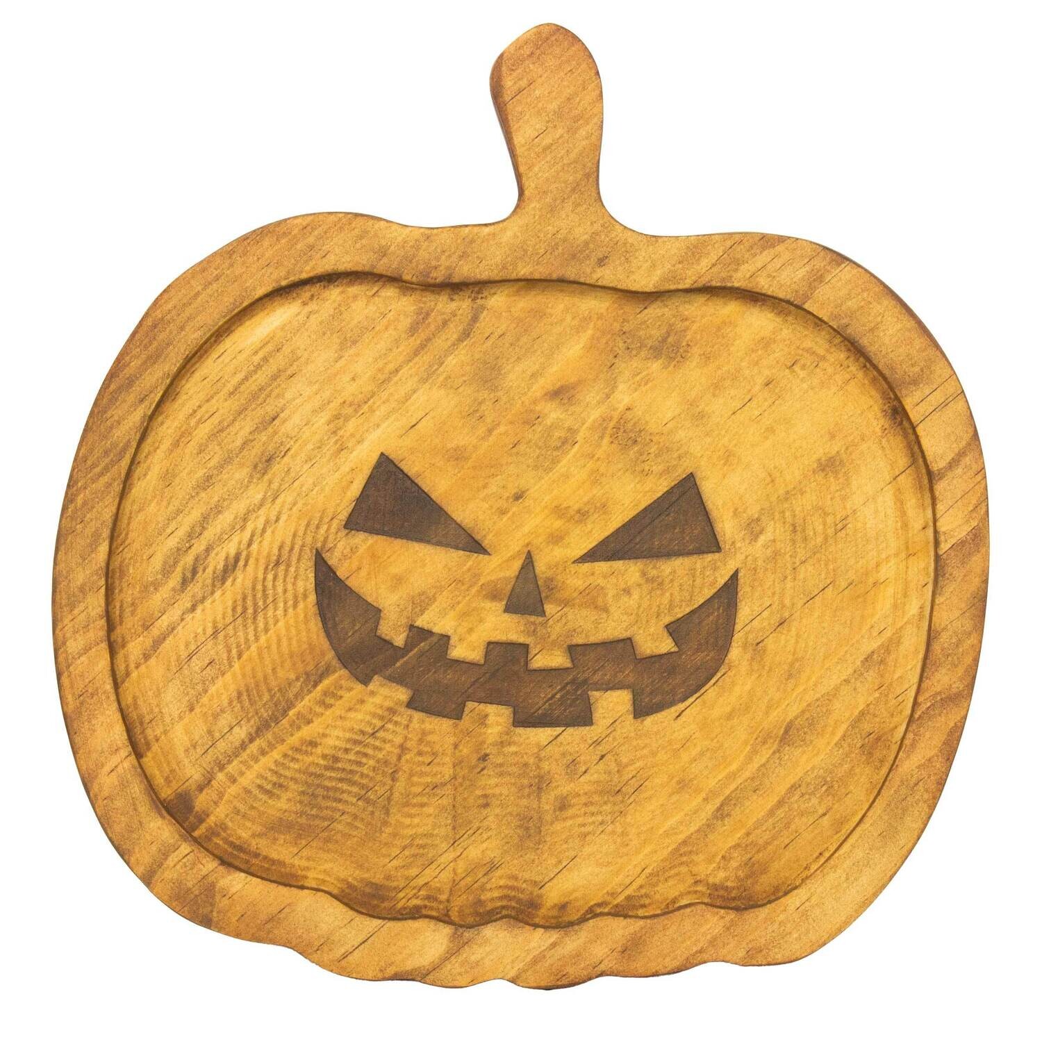 Tabla en forma de calabaza