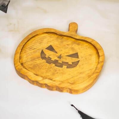 Tabla en forma de calabaza