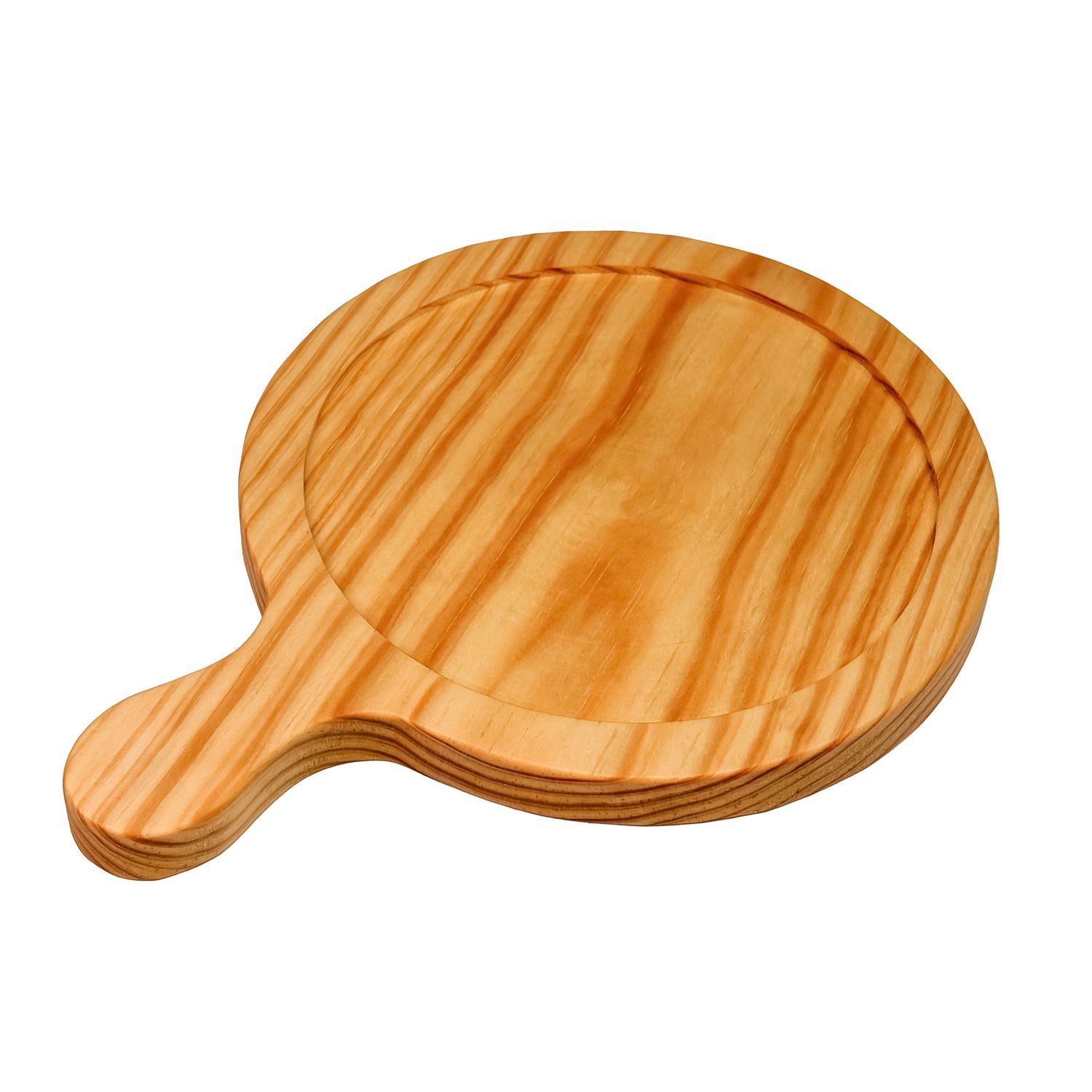 Tabla redonda 20cm con mango