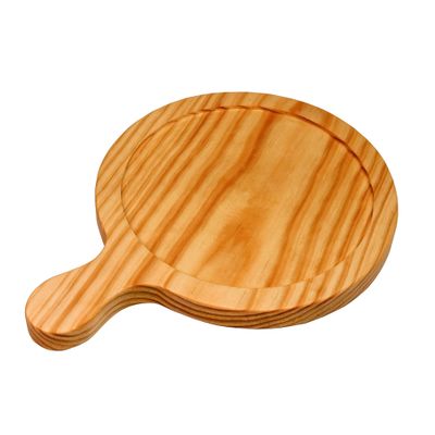 Tabla redonda 20cm con mango
