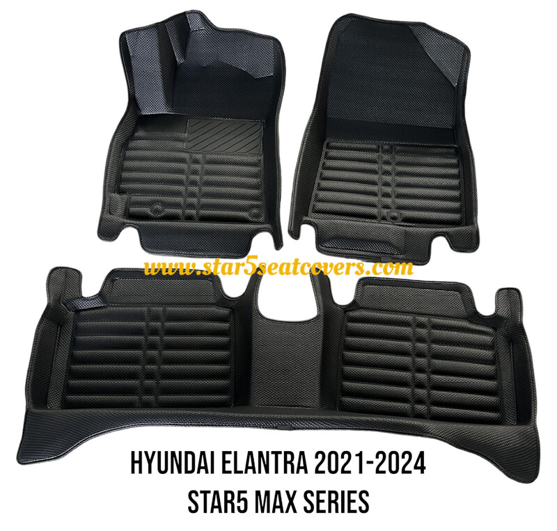 STAR5 MAX Series 2021 - 2024 Hyundai Elantra Non-Hybrid Floor Mats