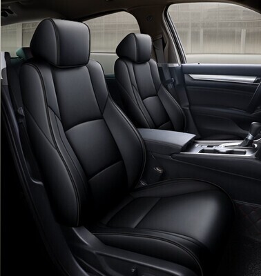 #32Black(A) - Honda Accord (18-22) Custom Fit Seat Cover Set