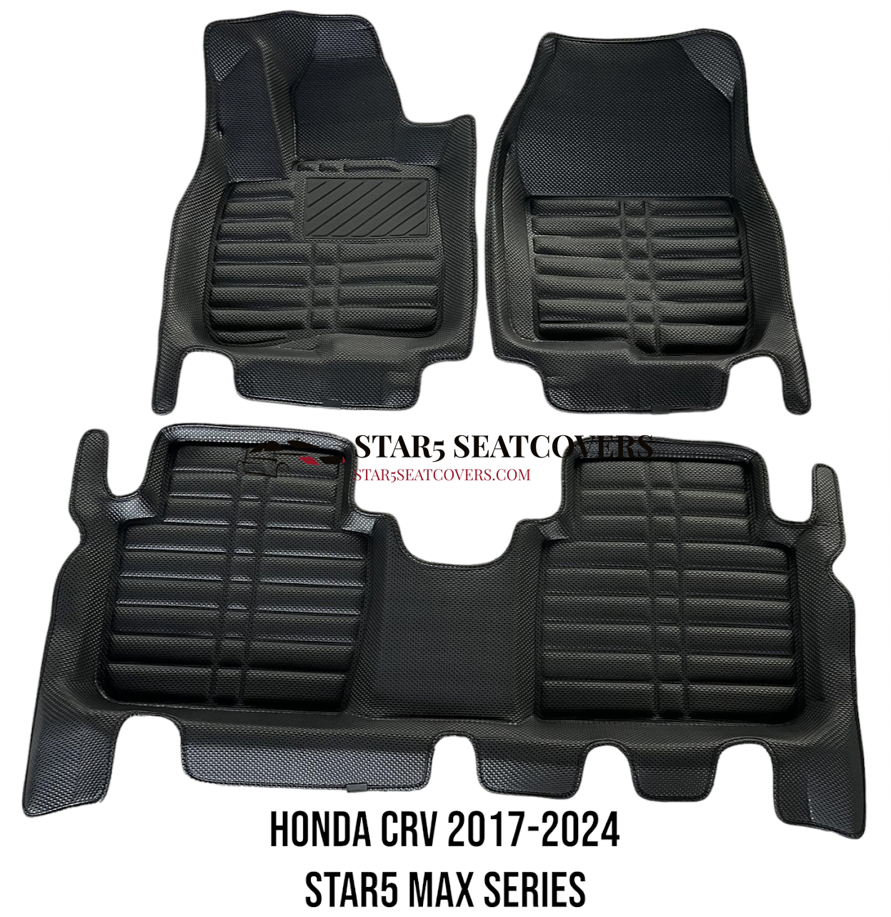 STAR5 MAX Series 17 - 24 Honda CRV Gas/Hybrid Floor Mats