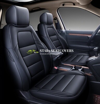 #33Black(A) - Honda CRV (17-22) Custom Fit Seat Cover Set