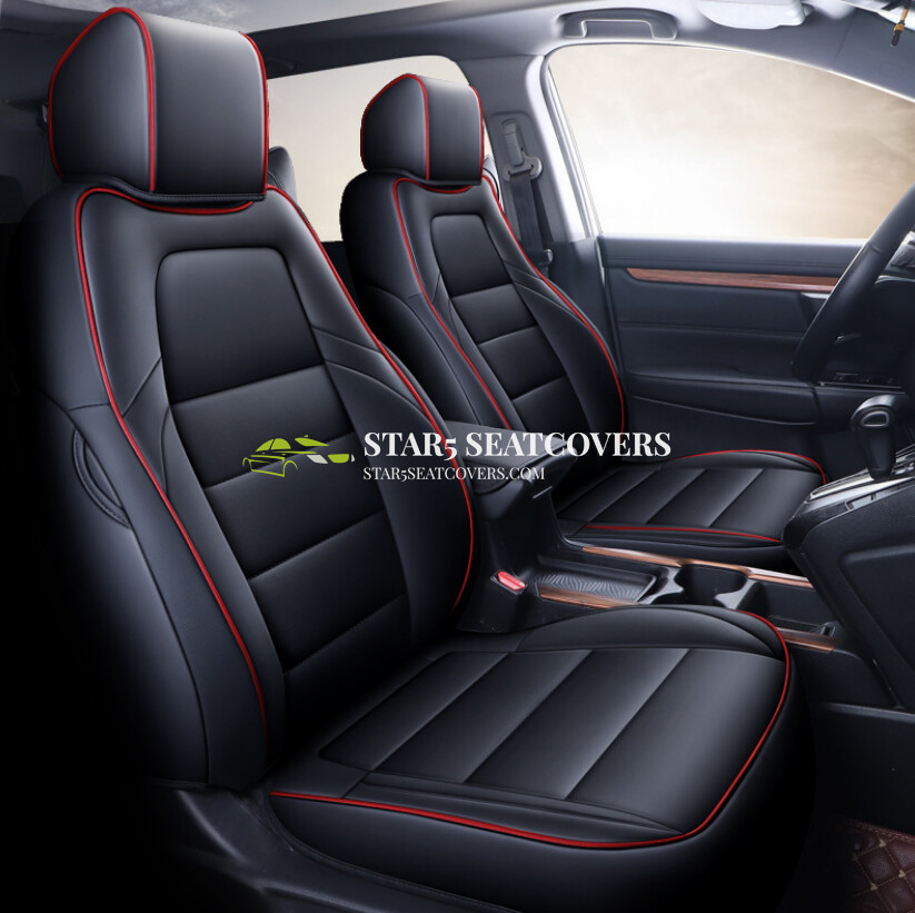 #33Black(B) - Honda CRV (17-22) Custom Fit Seat Cover Set