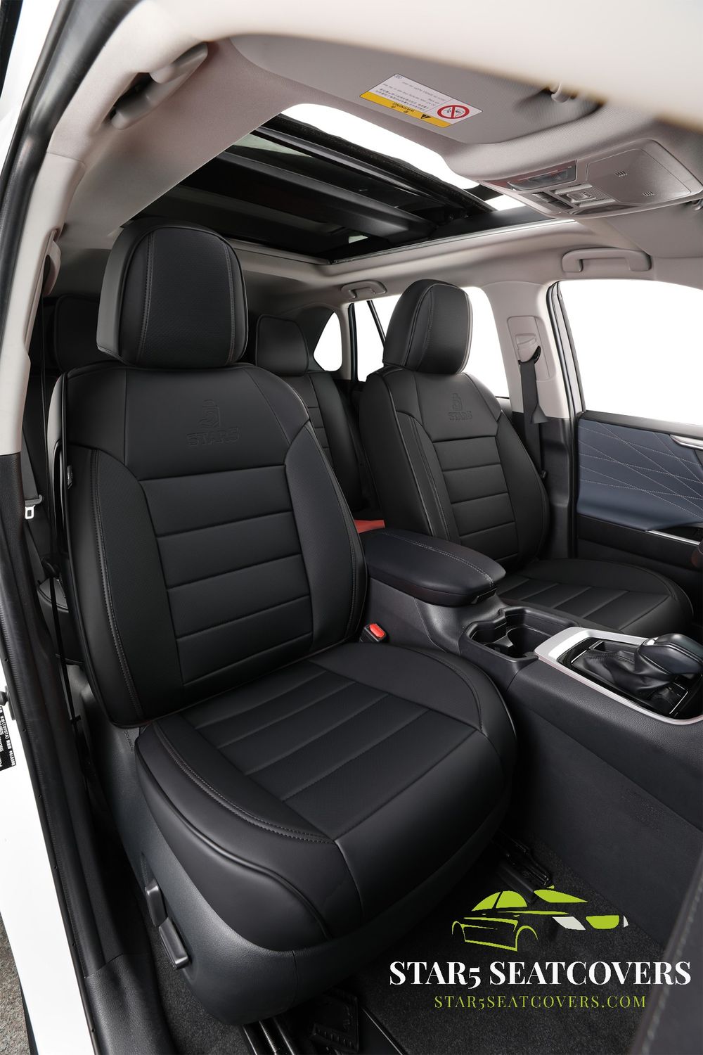 Star5 Premium Original Series Seat Cover Set – New Upgraded 2nd Gen (Black)