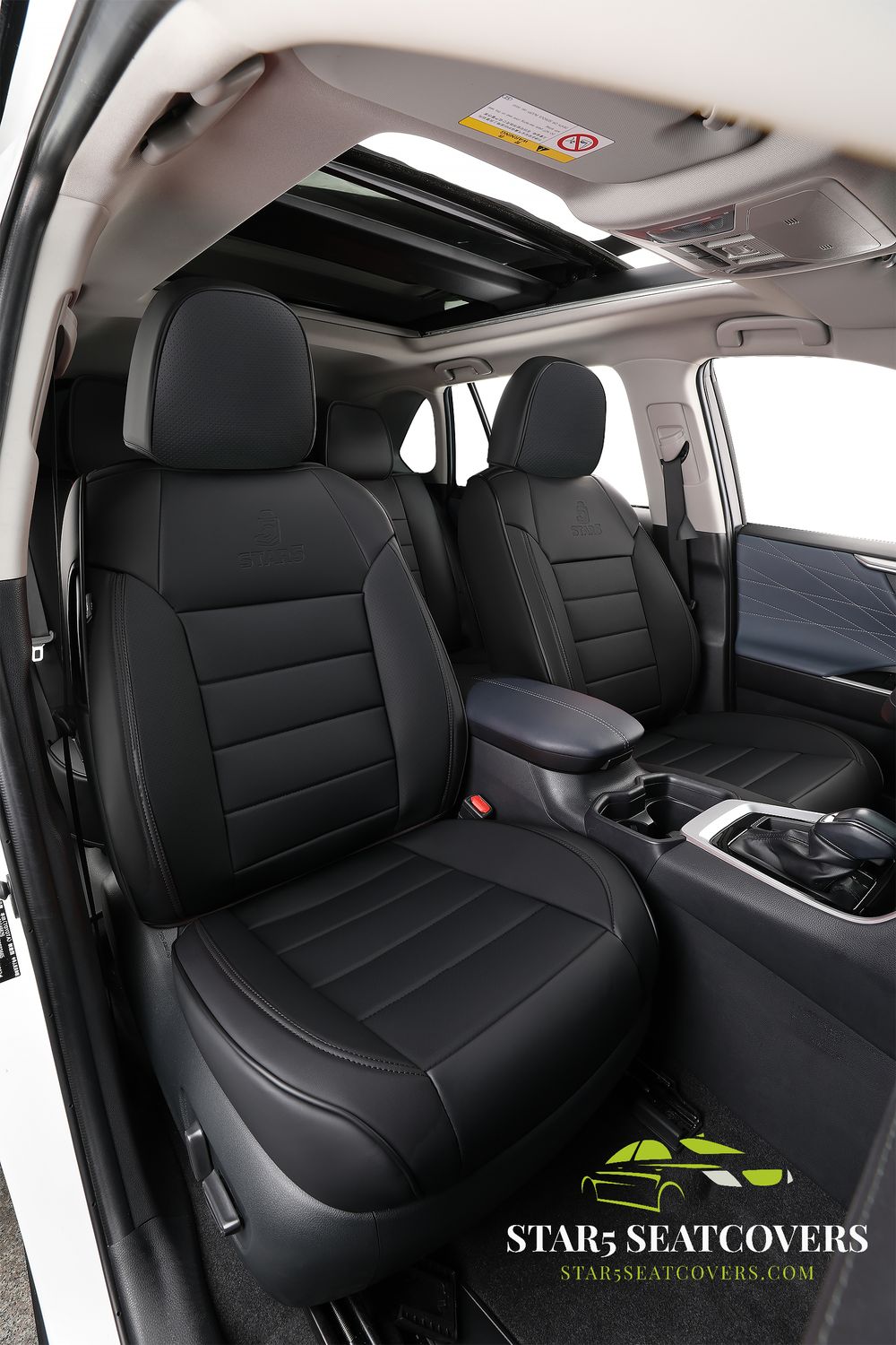 Star5 Premium Original Series Seat Cover Set – New Upgraded 2nd Gen (Black)