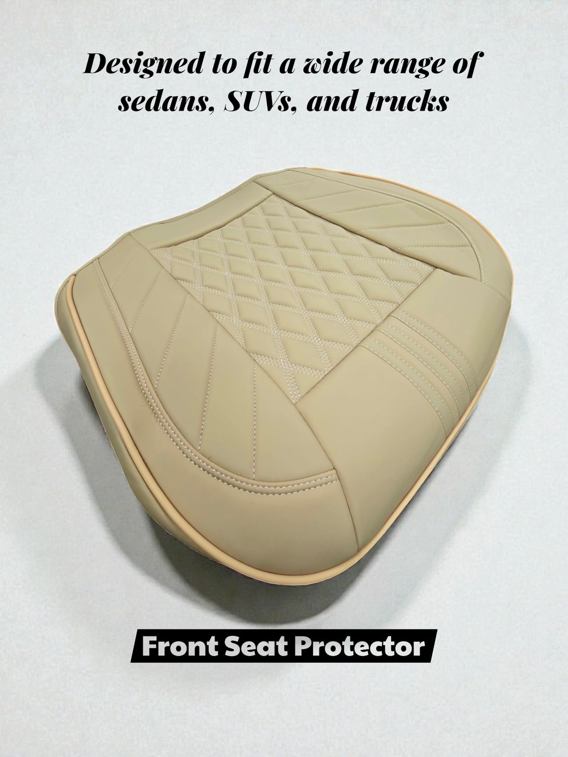 Beige - Front Seat Protector