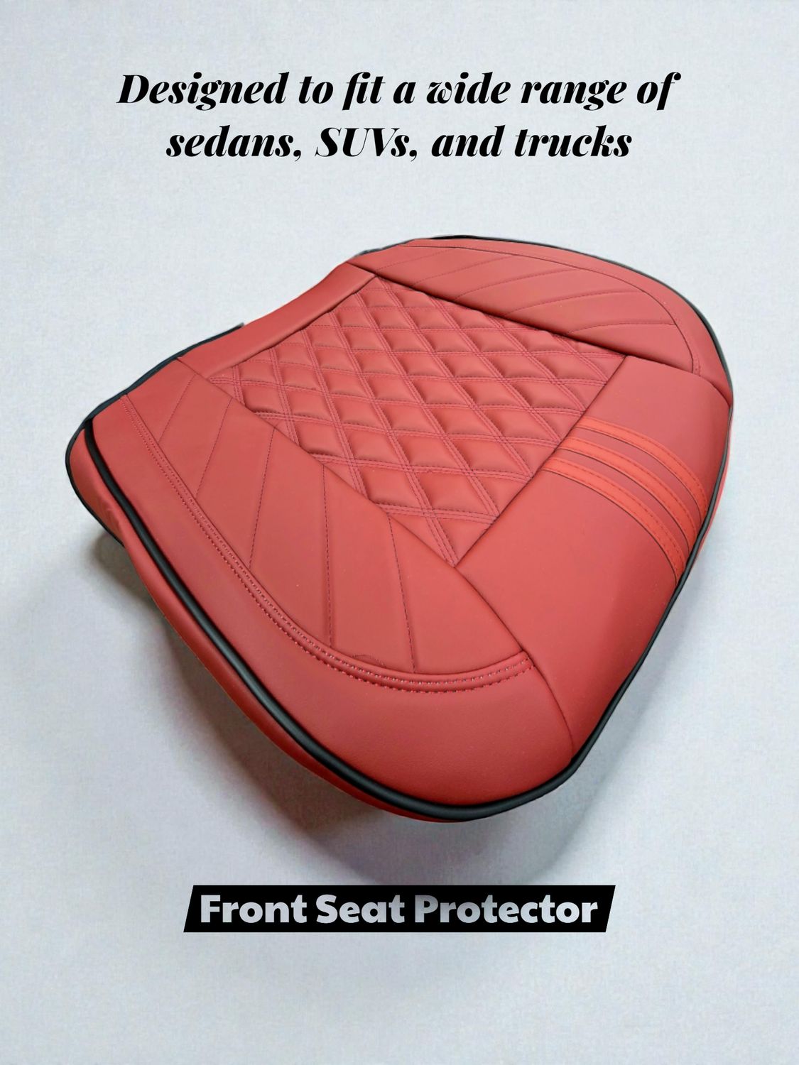 Burgundy - Front Seat Protector