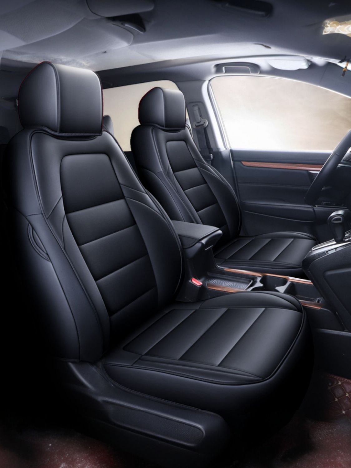 Star5 Custom Series Seat Covers | Custom Fit for 2017–2024 Honda CRV | OEM-Style Upgrade (Black)