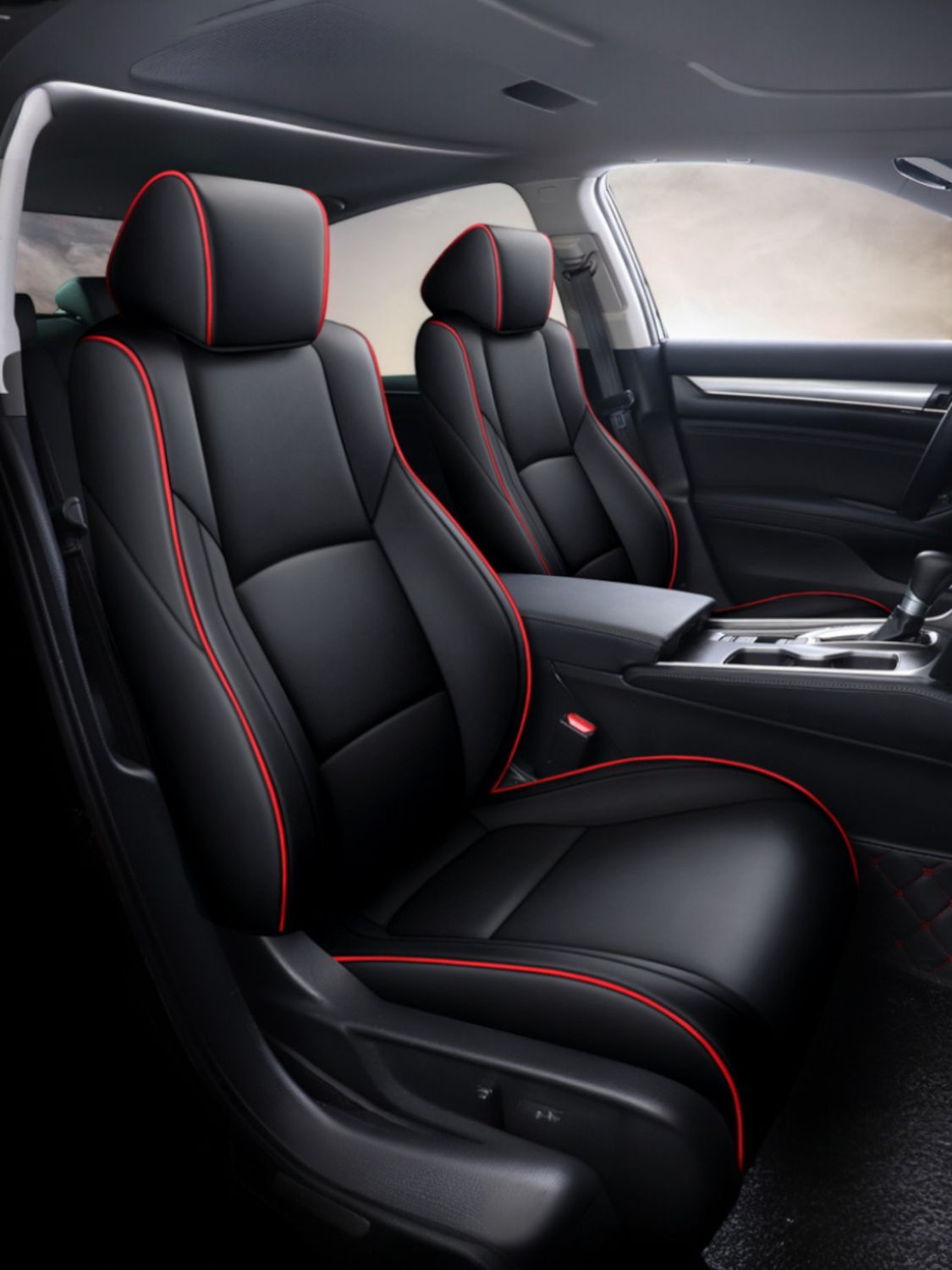 Star5 Custom Series Seat Covers | Custom Fit for 2018–2022 Honda Accord | OEM-Style Upgrade (Sporty Black) Star5 Custom Series Seat Covers | Custom Fit for 2018–2022 Honda Accord | OEM-Style Upgrade (Sporty Black)