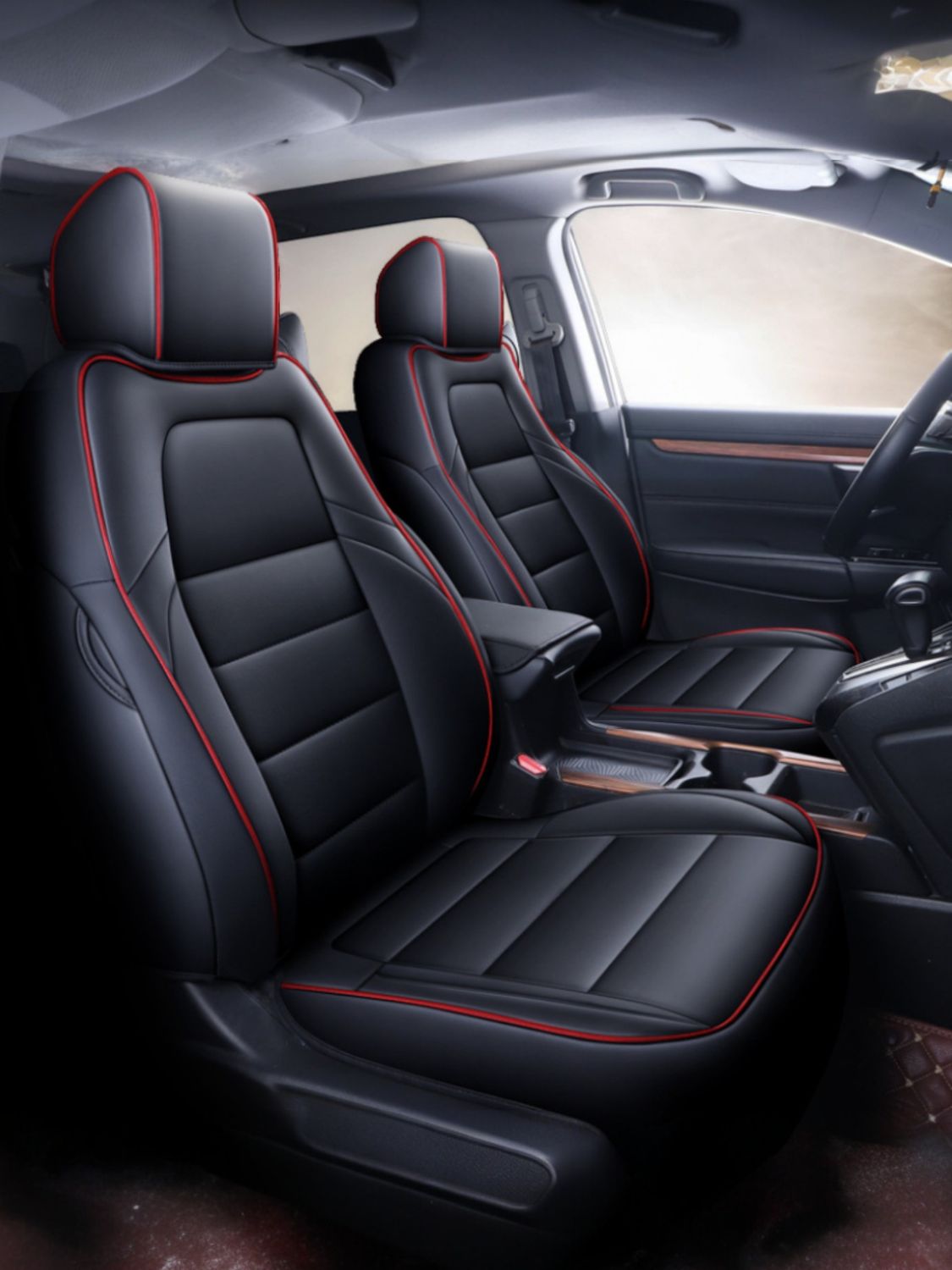 Star5 Custom Series Seat Covers | Custom Fit for 2017–2024 Honda CRV | OEM-Style Upgrade (Sporty Black) Star5 Custom Series Seat Covers | Custom Fit for 2017–2024 Honda CRV | OEM-Style Upgrade (Sporty Black)