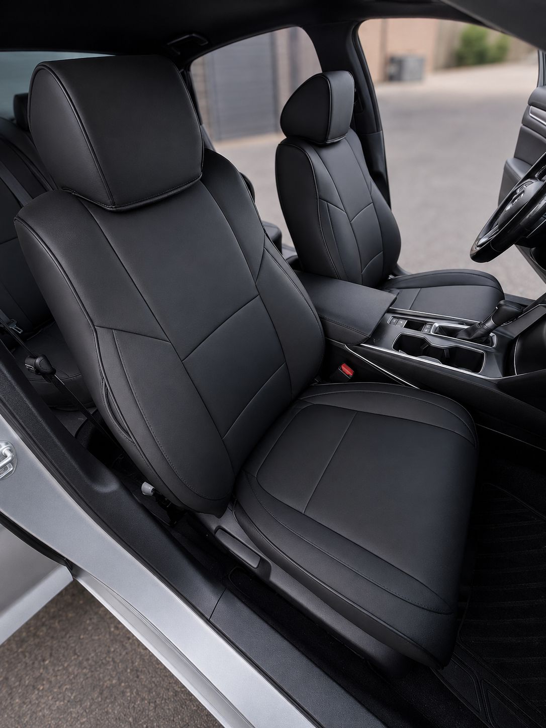 STAR5 Custom-Fit Seat Covers for 2018–2022 Honda Accord – Full 5-Seat Set (Black)