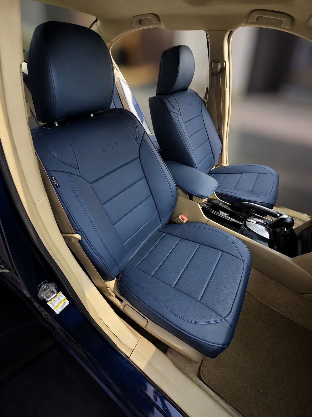STAR5 Original Series Seat Covers (1st Gen) – Full Set for 5-Seater Sedans, SUVs & Trucks (Navy)
