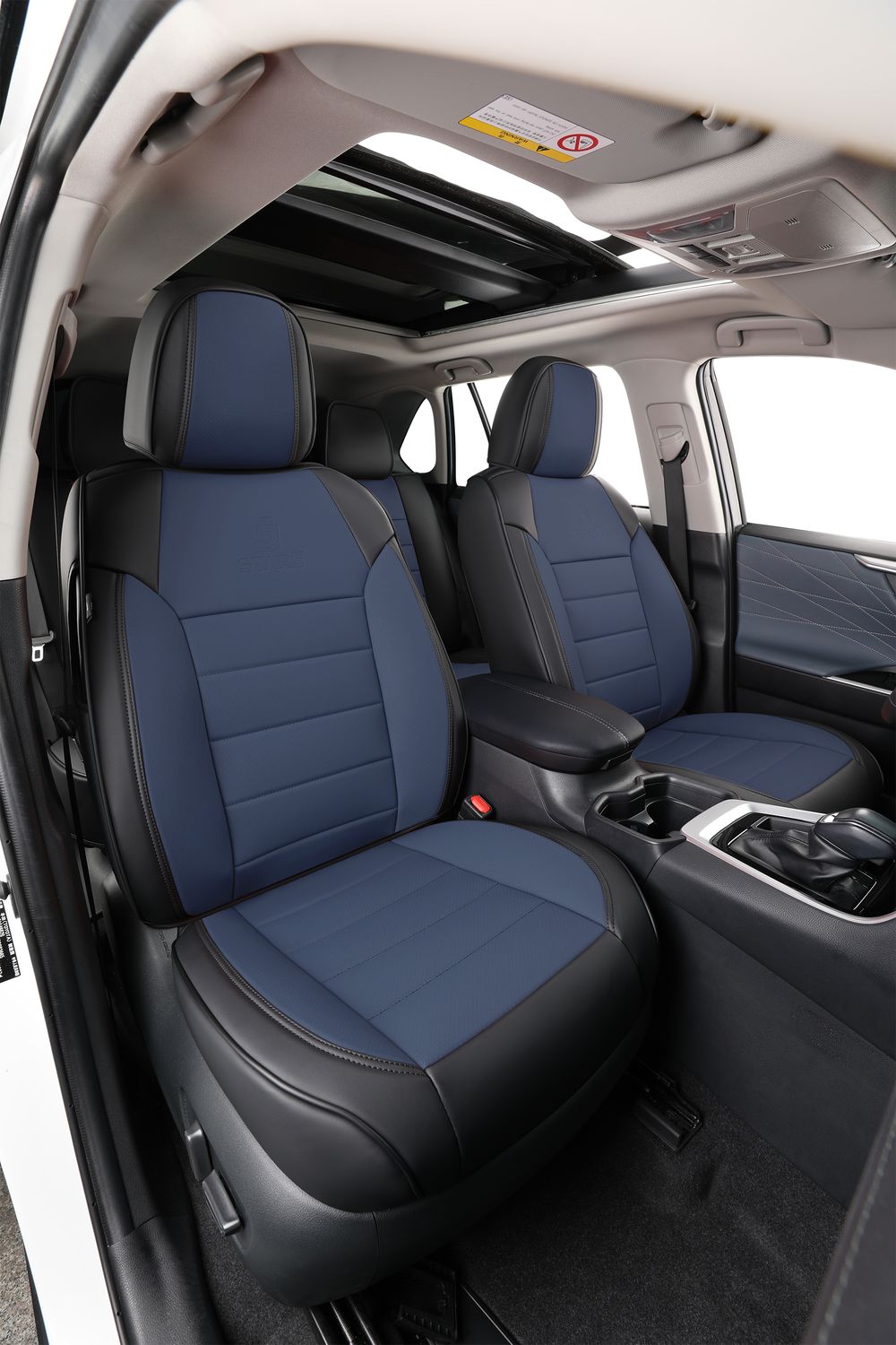2nd Gen Star5 Premium Seat Covers | Fits Sedans, SUVs &amp; Trucks (5-Seater) (Navy)
